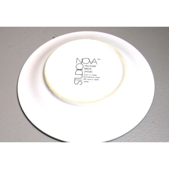 Studio Nova Coffee Cup and Saucer Set Villager Mesa Pattern Ceramic Vintage 1988 - Picture 4 of 6